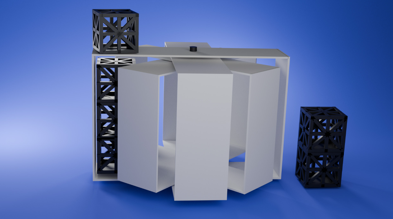Blender 3D Perspective Render